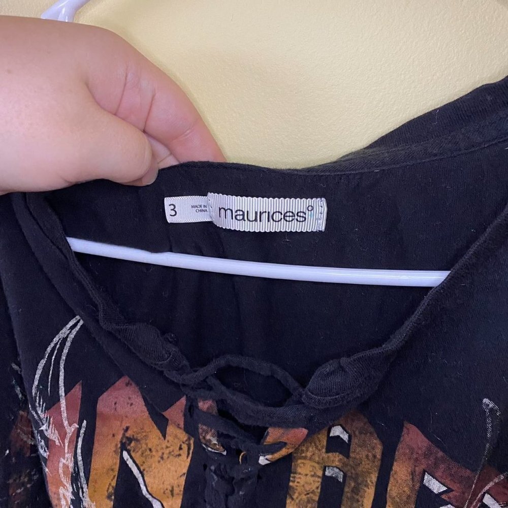 Maurices Band Tee Size 3x - Picture 3 of 3